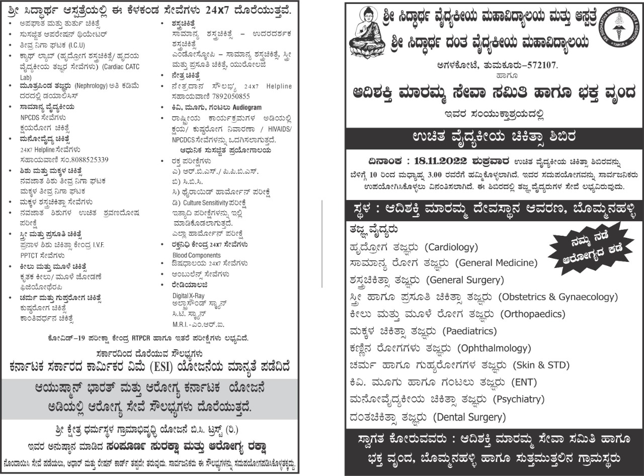 Shri Siddhartha Medical College