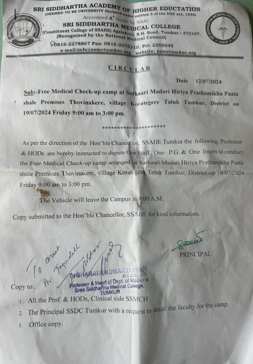 Shri Siddhartha Medical College