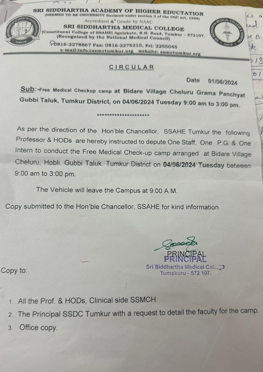 Shri Siddhartha Medical College