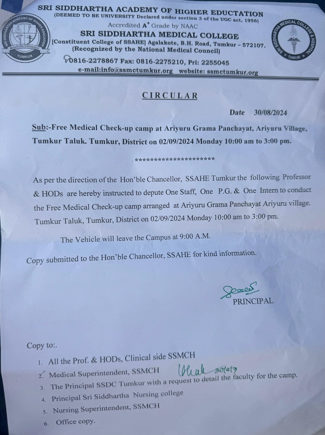 Shri Siddhartha Medical College